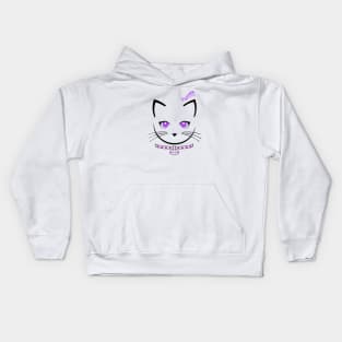 Cat named Karma Kids Hoodie